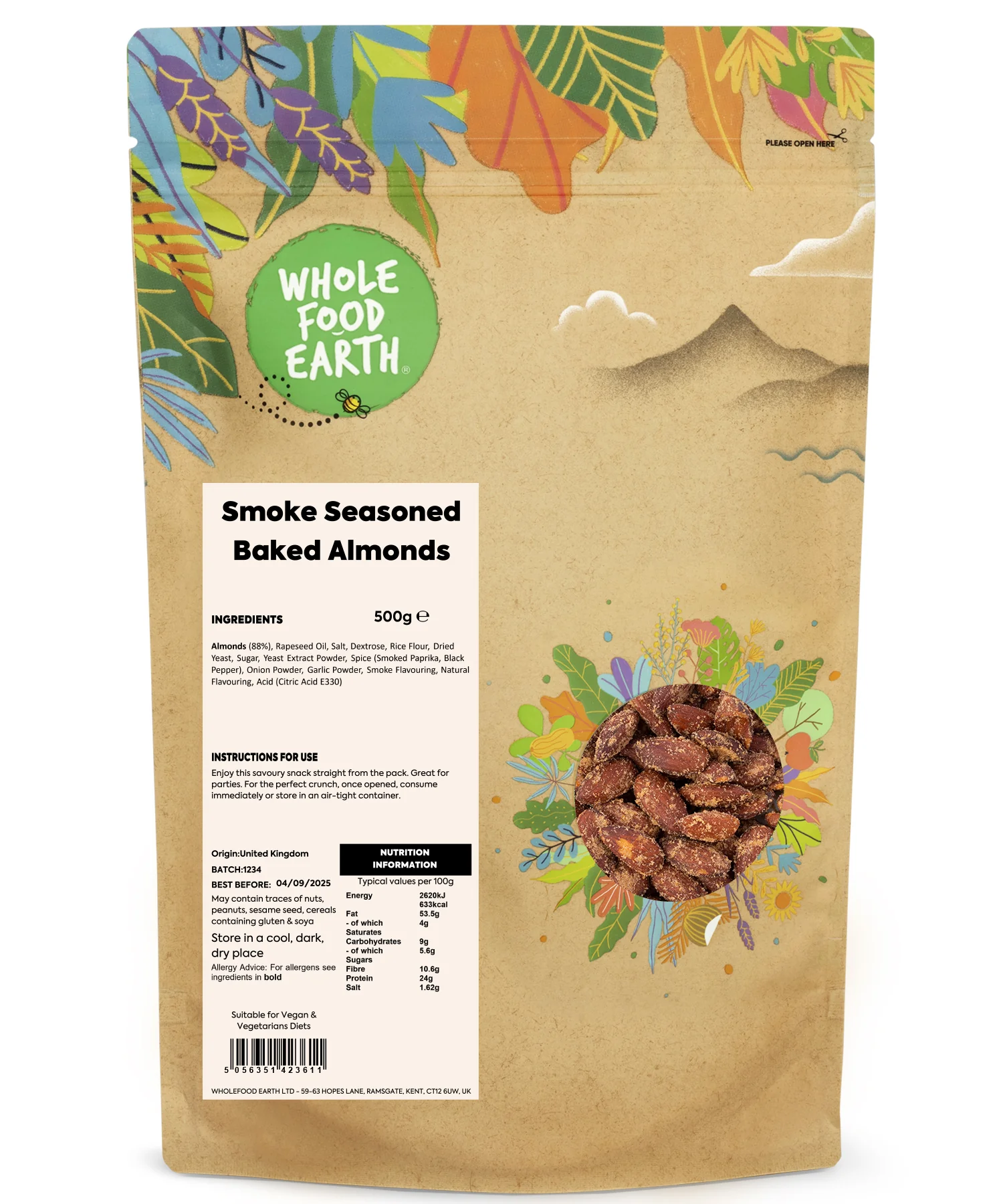 Smoked Seasoned Baked Almonds - Image 5