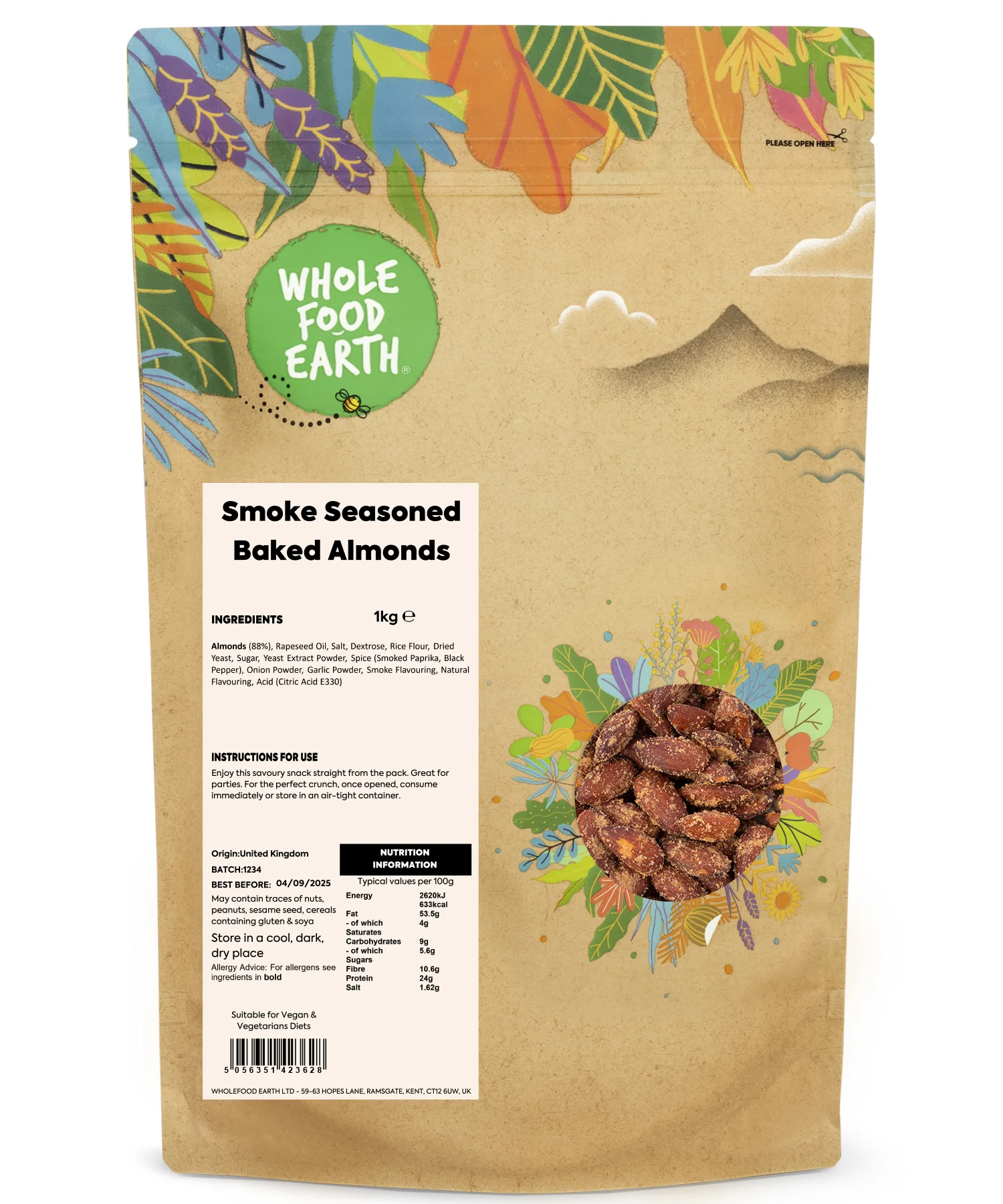 Smoked Seasoned Baked Almonds - Image 6