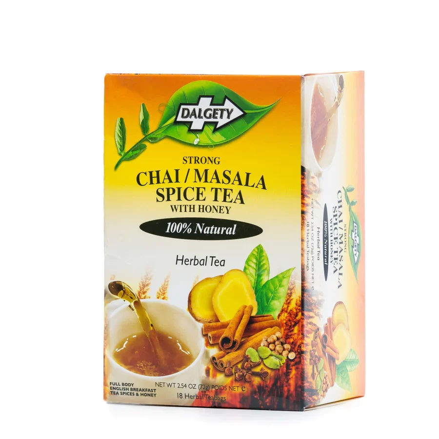 Chai Masala Spice Herbal Tea - Dalgety Teas - 18 bags - Image 2
