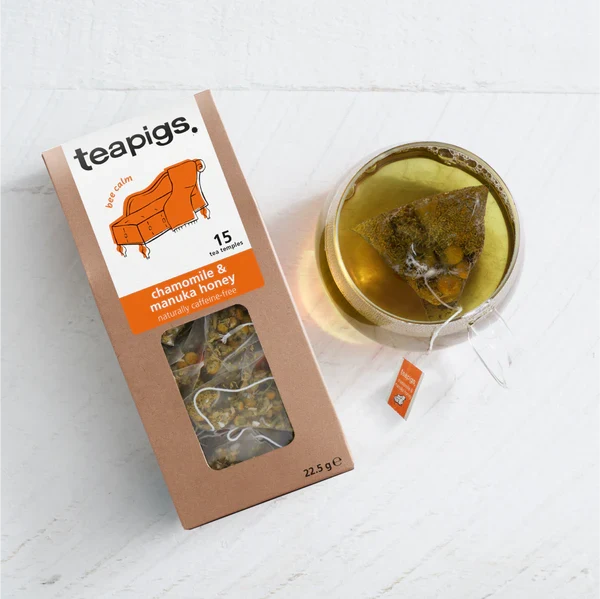 Chamomile & Manuka Honey Infusion - Teapigs - 15 Tea Bags - Image 2