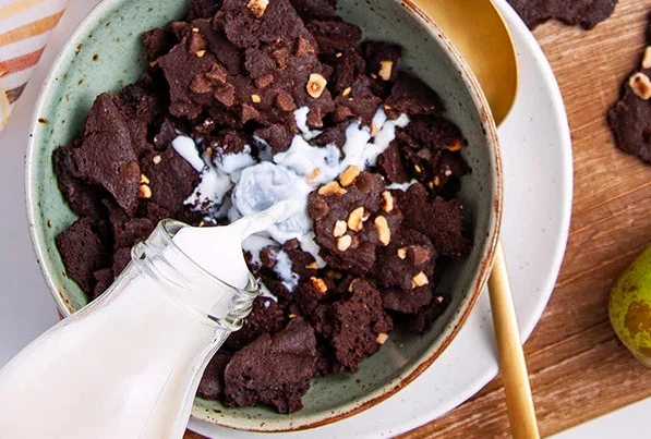 Choc Chip & Hazelnut Brownie Crisps - Supergood - 110g - Image 3