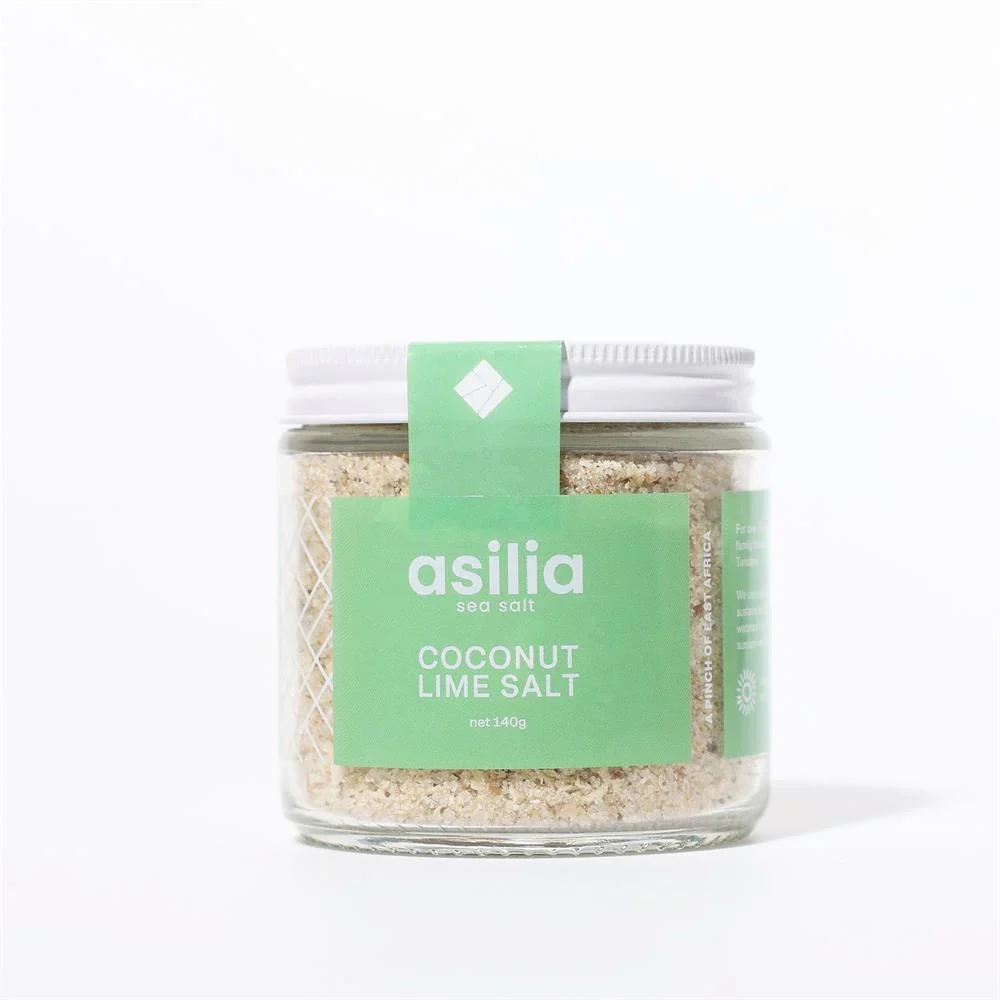 Coconut Lime Salt - The Zesty Blend - Asilia Salt - 140g - Image 8