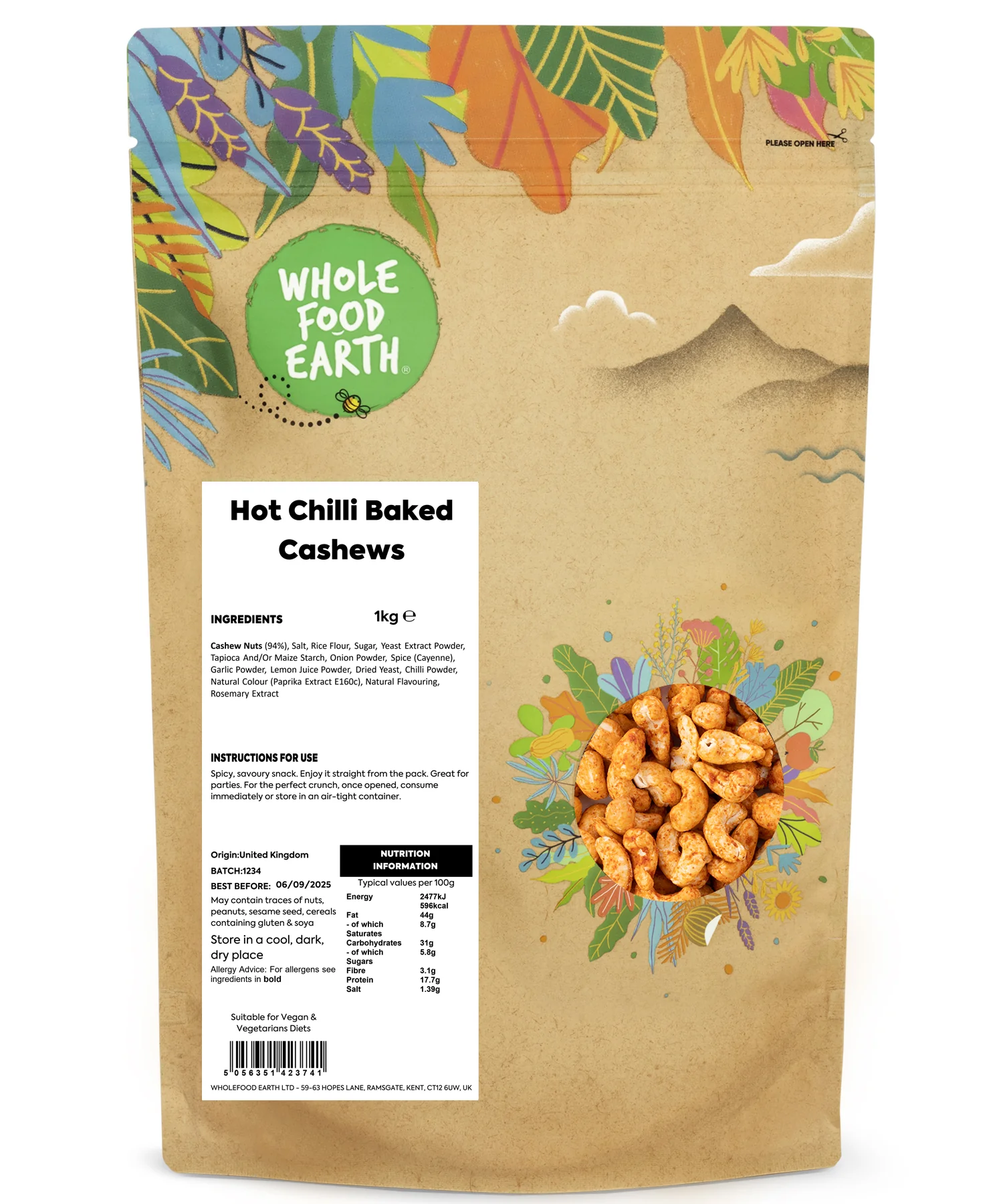 Hot Chilli Baked Cashews - Image 6