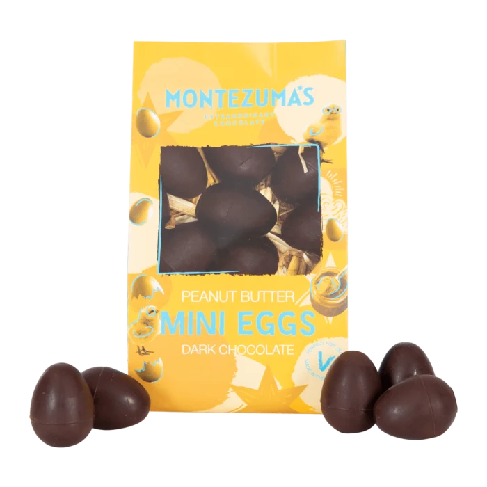 Montezuma's Dark Chocolate Peanut Butter Mini Eggs - 150g