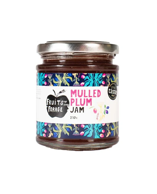 Mulled Plum Jam - Fruits of the Forage - 210g