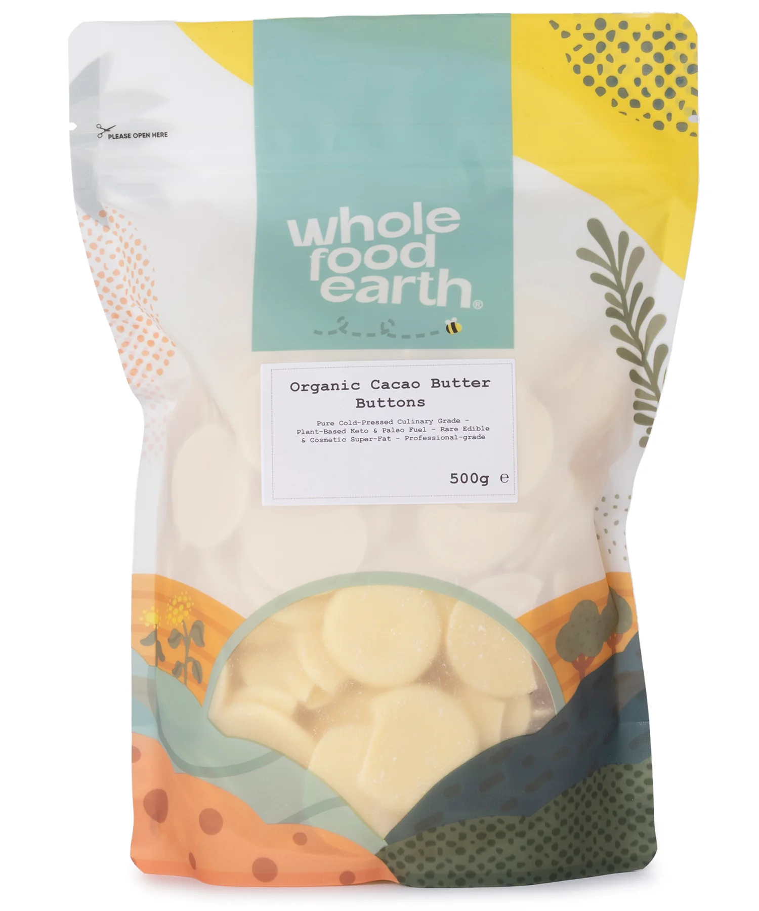 Organic Cacao Butter Buttons - Image 3