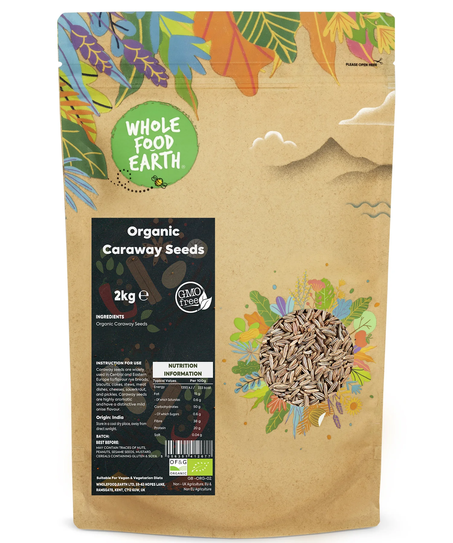 Organic Caraway Seeds - Image 3