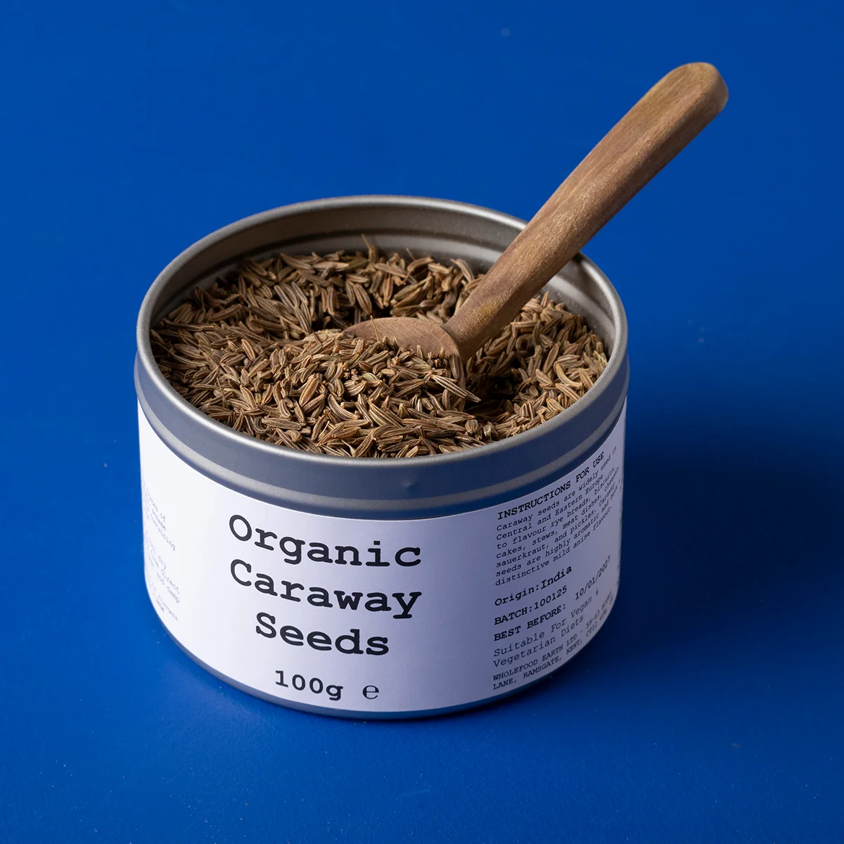 Organic Caraway Seeds - Wild Elephant - 100g - Image 3