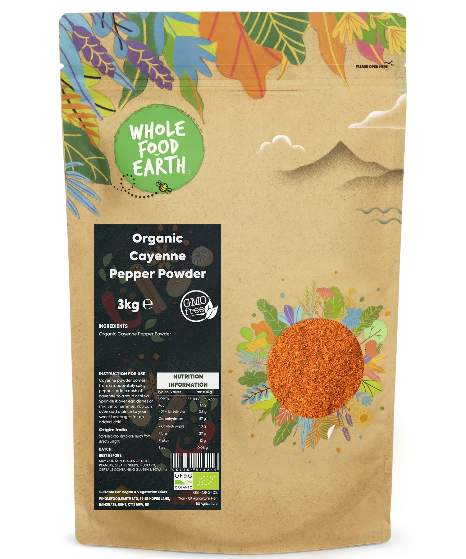 Organic Cayenne Pepper Powder - Image 4