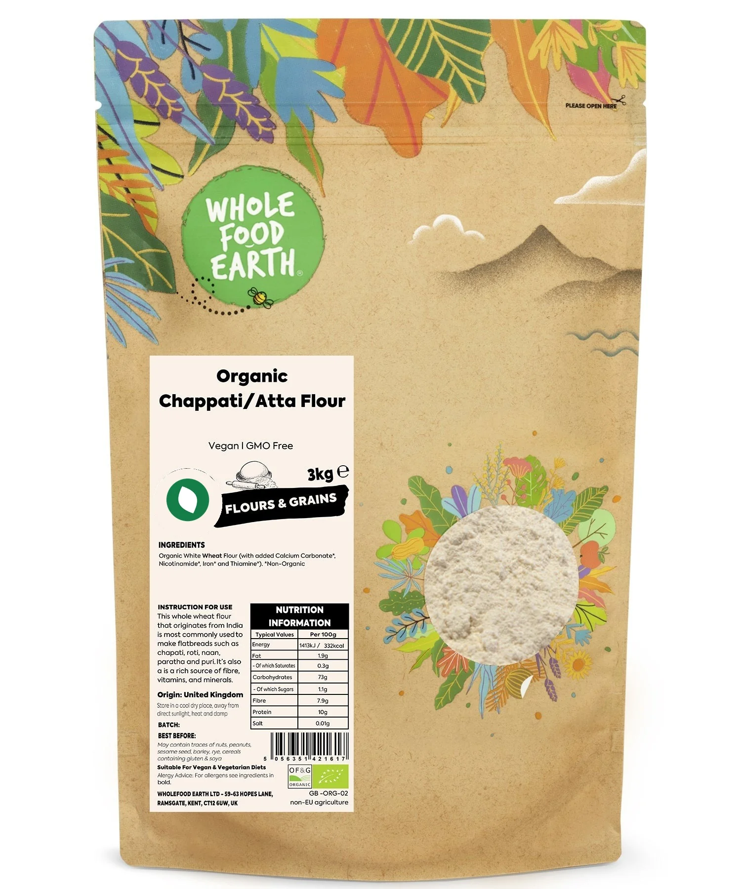 Organic Chapati/Atta Flour - Image 4