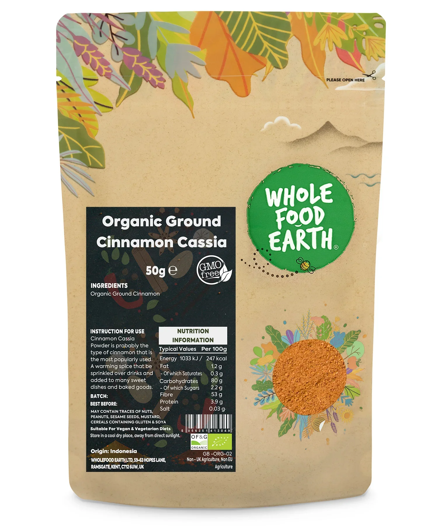 Organic Ground Cinnamon Cassia - Image 5