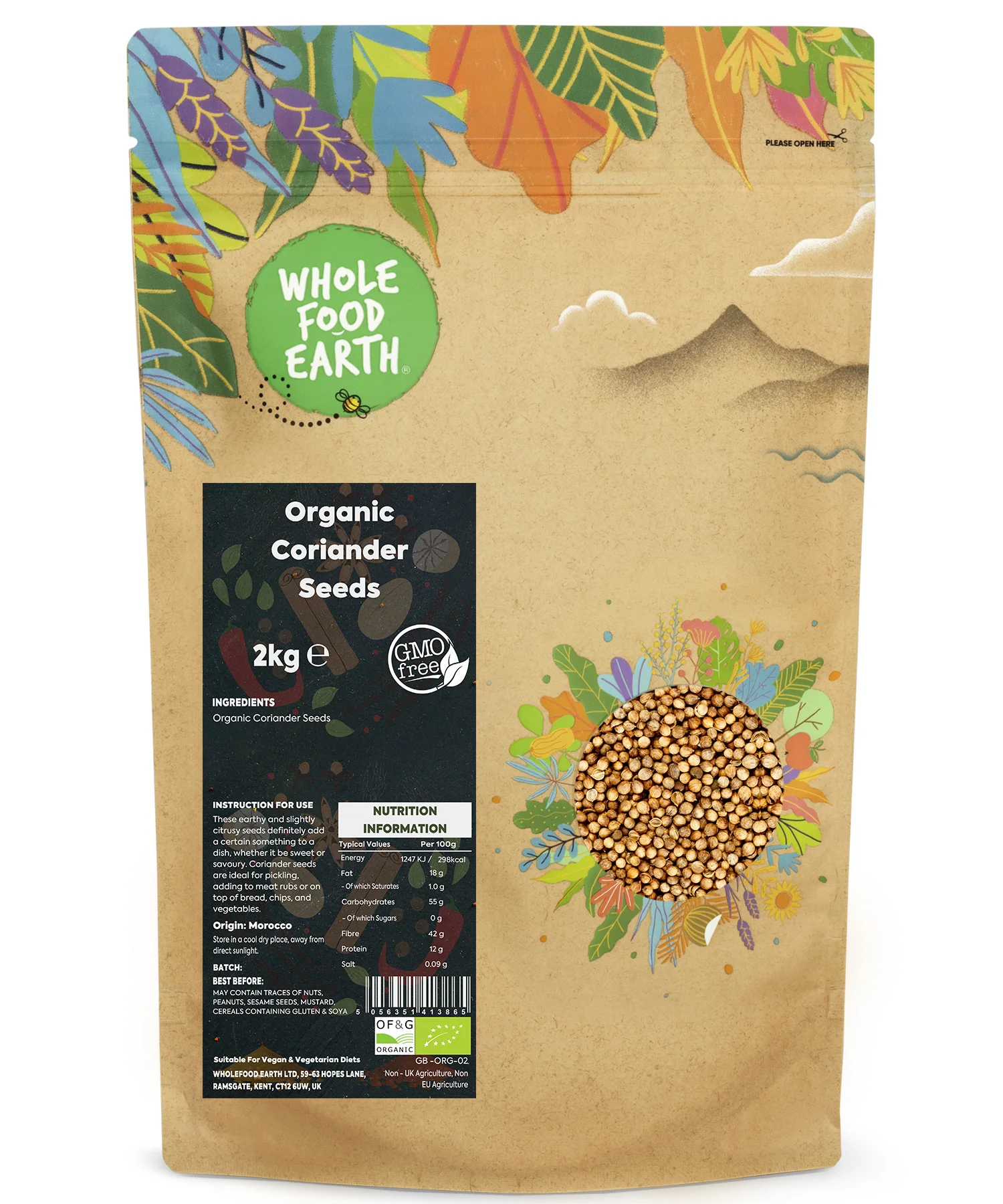 Organic Coriander Seeds - Image 4