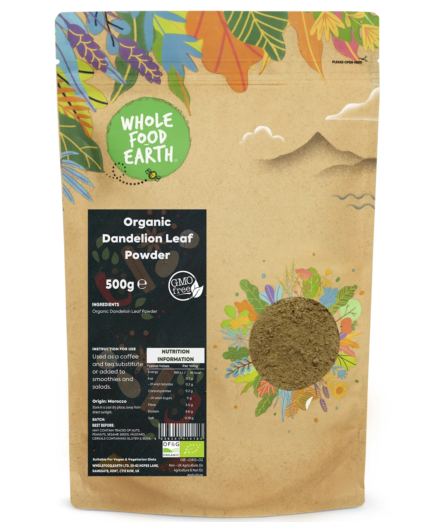 Organic Dandelion Leaf Powder - Image 6