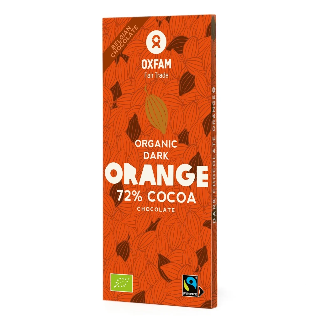Organic Dark Chocolate Orange - Oxfam Fair Trade - 100g