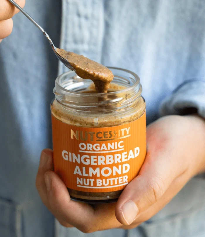 Organic Gingerbread Almond Nut Butter - 170g - Nutcessity - Image 2