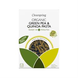 Organic Green Pea & Quinoa Pasta - 250g - Clearspring - Image 4