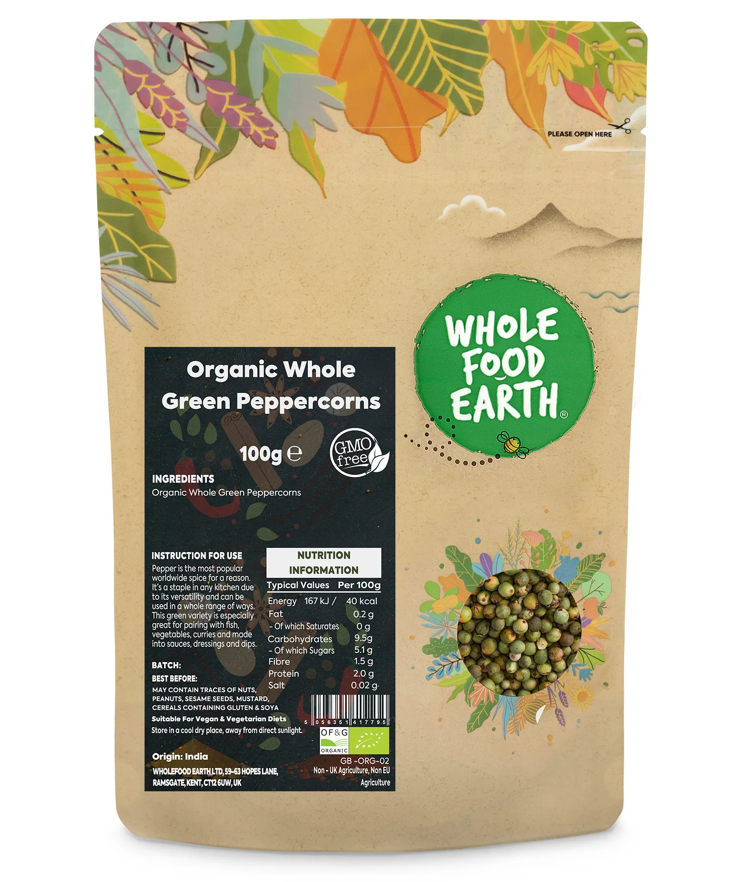 Organic Green Peppercorns - Image 4