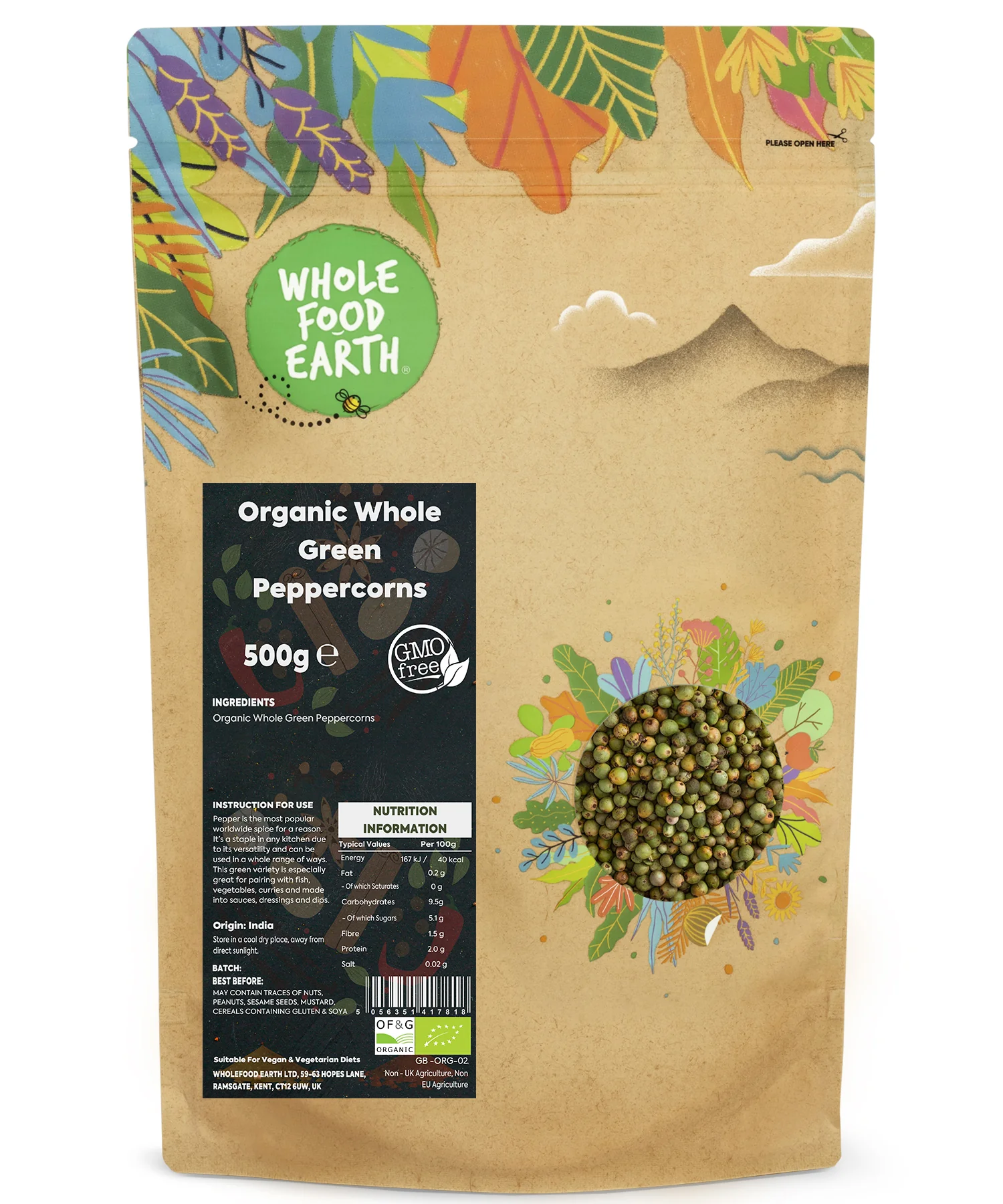 Organic Green Peppercorns - Image 6