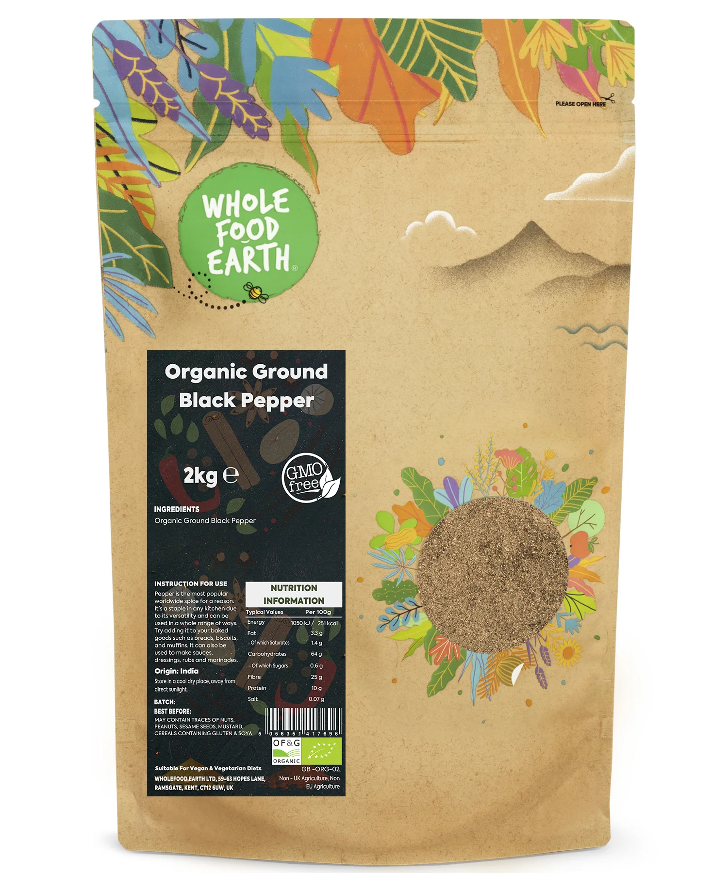 Organic Ground Black Pepper - Image 4
