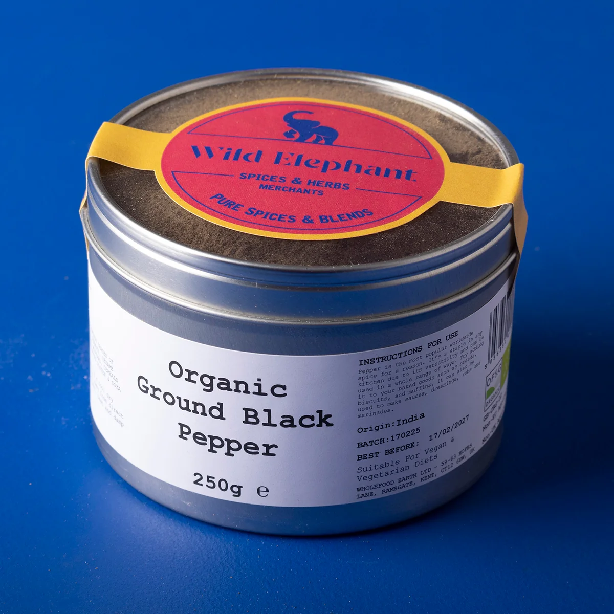 Organic Ground Black Pepper - Wild Elephant - Image 6