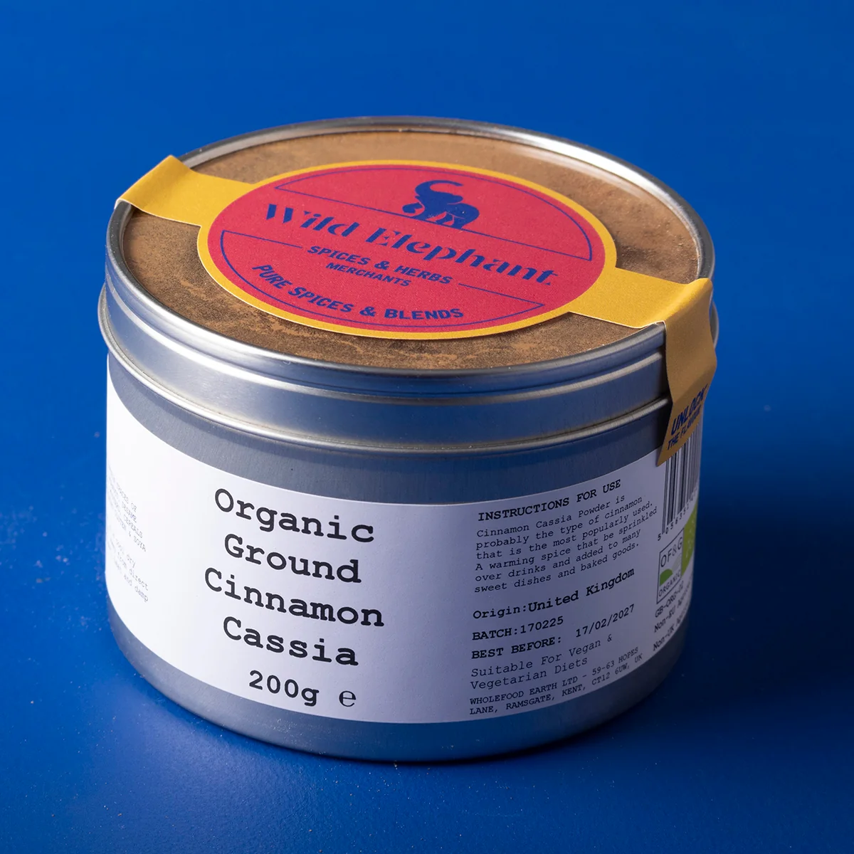 Organic Ground Cinnamon Cassia - Wild Elephant - Image 6