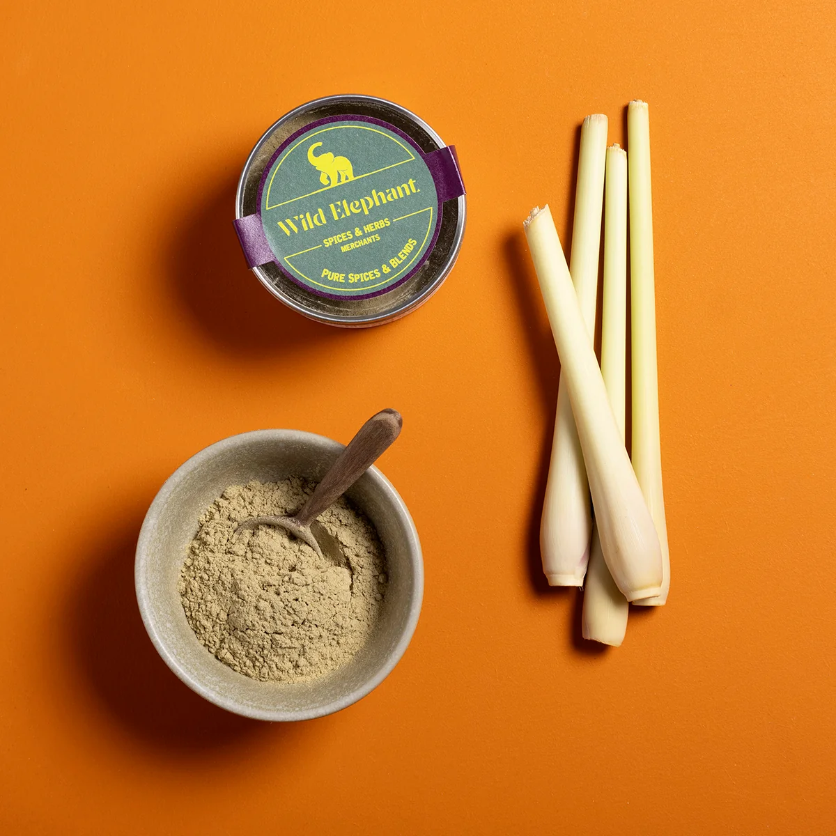 Organic Ground Lemongrass - Wild Elephant - 50g - Image 3