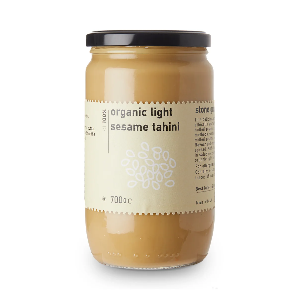 Organic Light Sesame Tahini - RAWGORILLA - Image 3