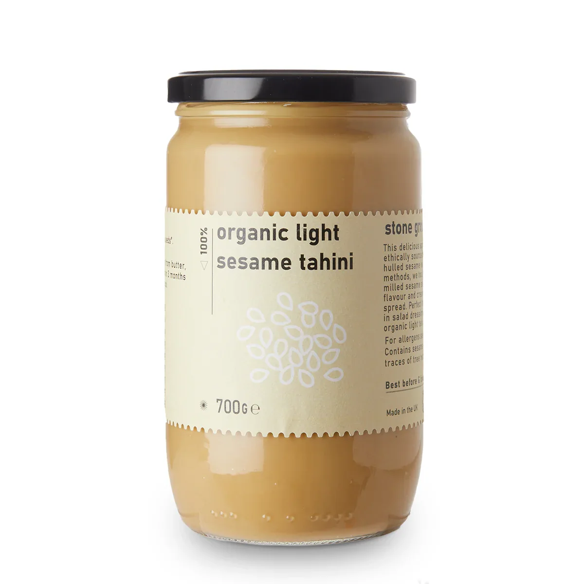 Organic Light Sesame Tahini - RAWGORILLA - Image 5
