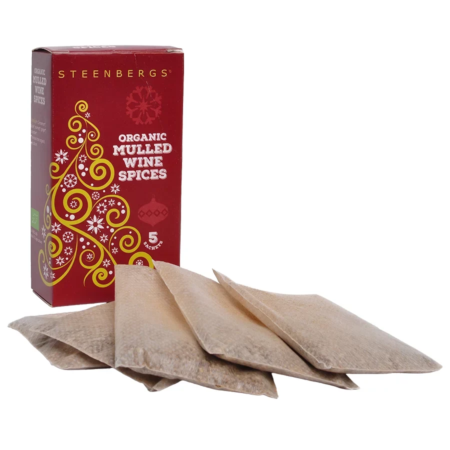 Organic Mulling Wine Sachets - Steenbergs - 5 Sachets - Image 2
