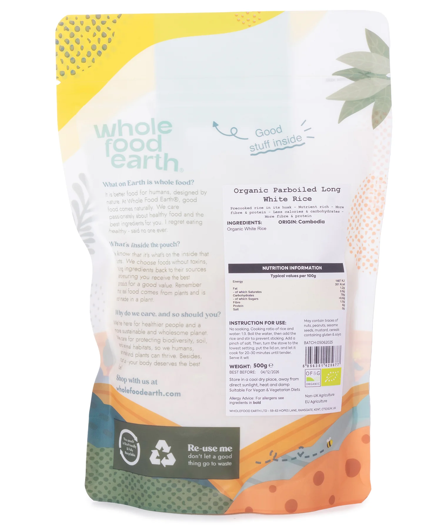 Organic Parboiled Long White Rice - Image 4