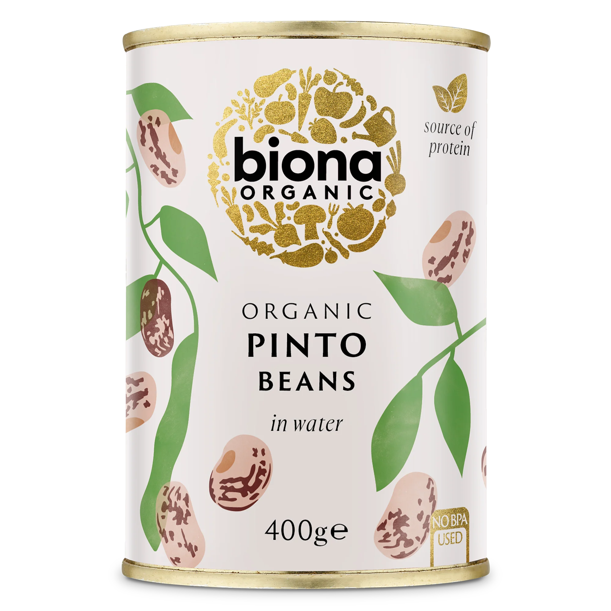Organic Pinto Beans - 400g - Biona - Image 2
