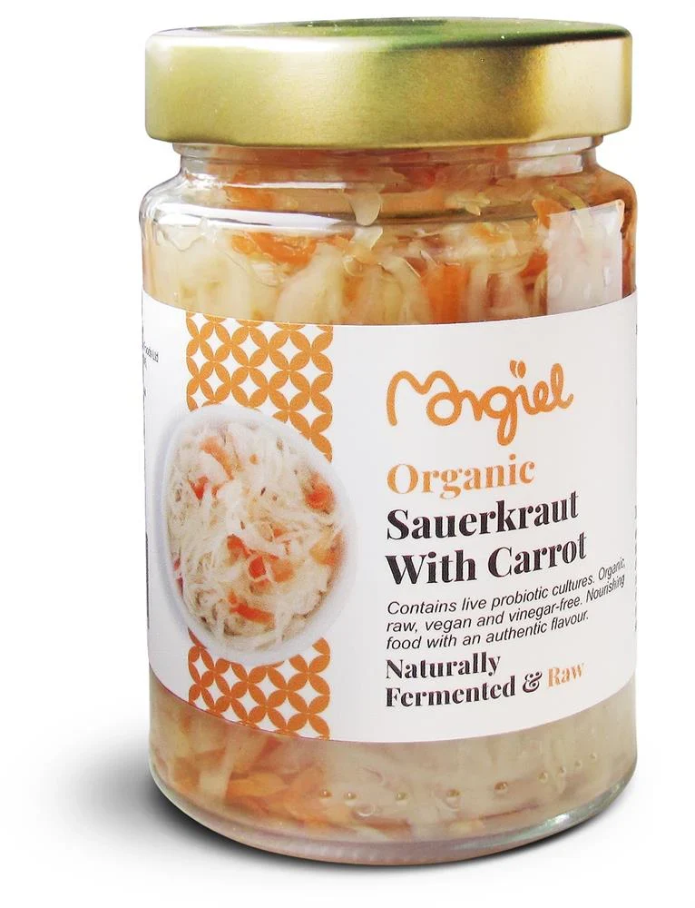 Organic Raw Carrot Sauerkraut - Morgiel - 300g - Image 2