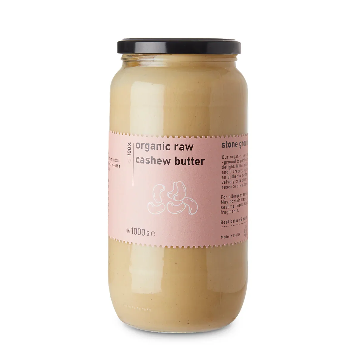 Organic Raw Cashew Butter - RAWGORILLA - Image 2