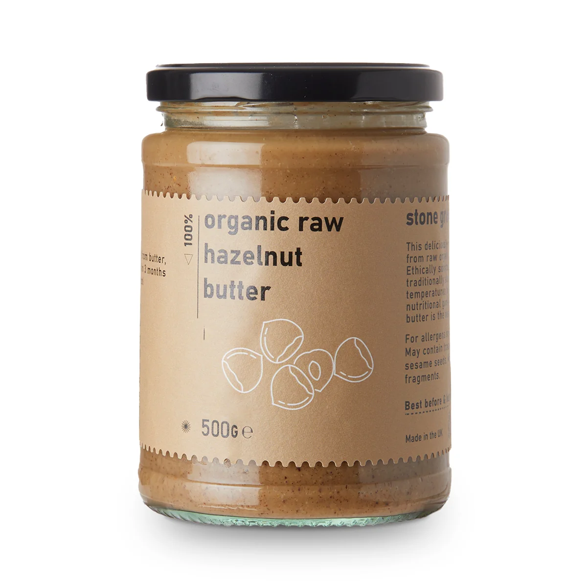 Organic Raw Hazelnut Butter  - RAWGORILLA - Image 6