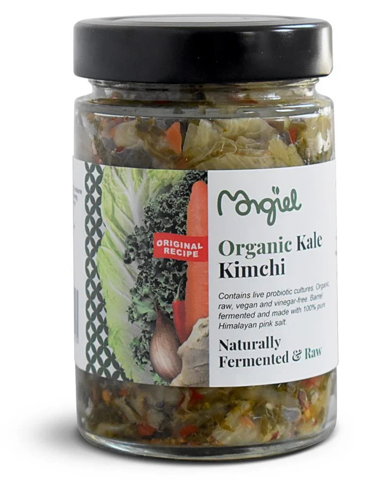 Organic Raw Kale Kimchi - Morgiel - 300g - Image 2