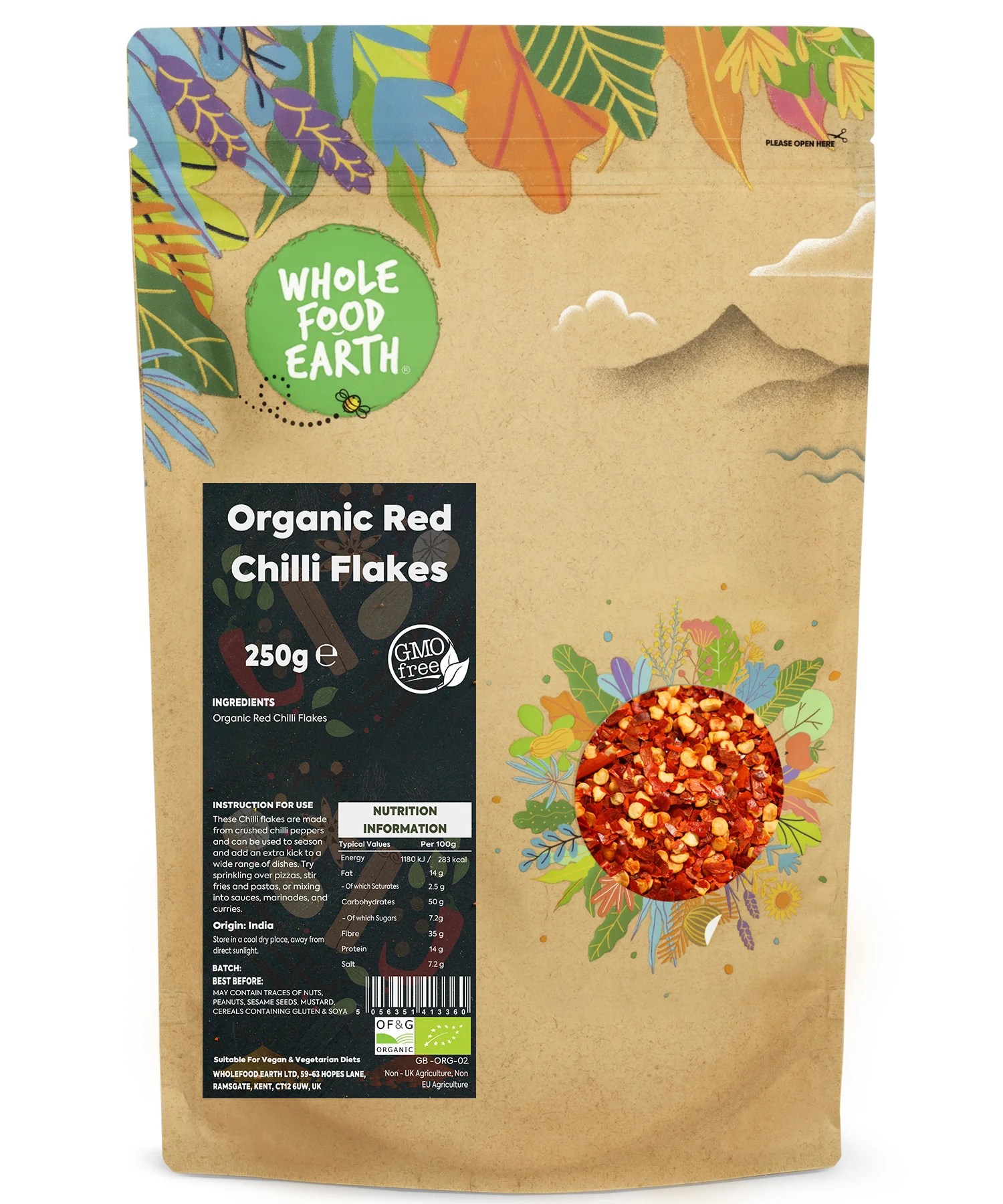 Organic Red Chilli Flakes - Image 5