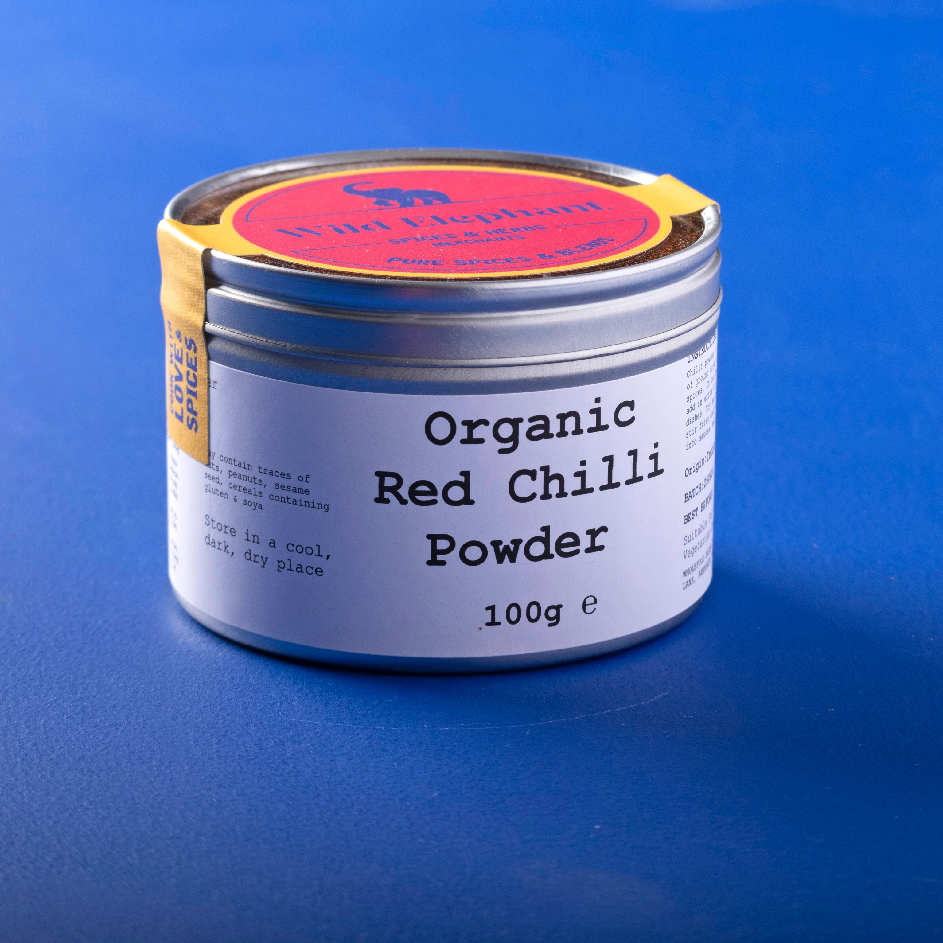 Organic Red Chilli Powder - Wild Elephant - 100g - Image 3