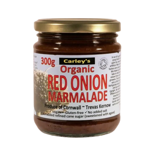 Organic Red Onion Marmalade - Carley's - 300g