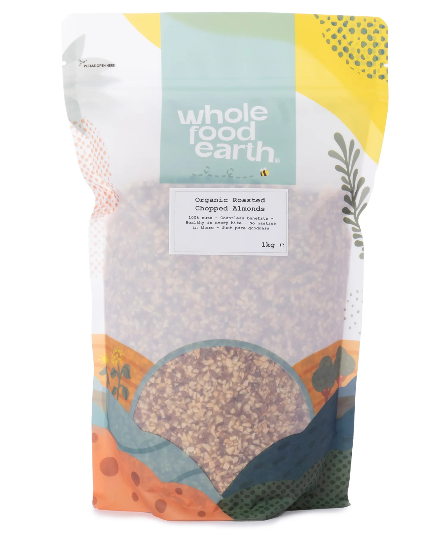Organic Roasted Chopped Almonds - Image 5