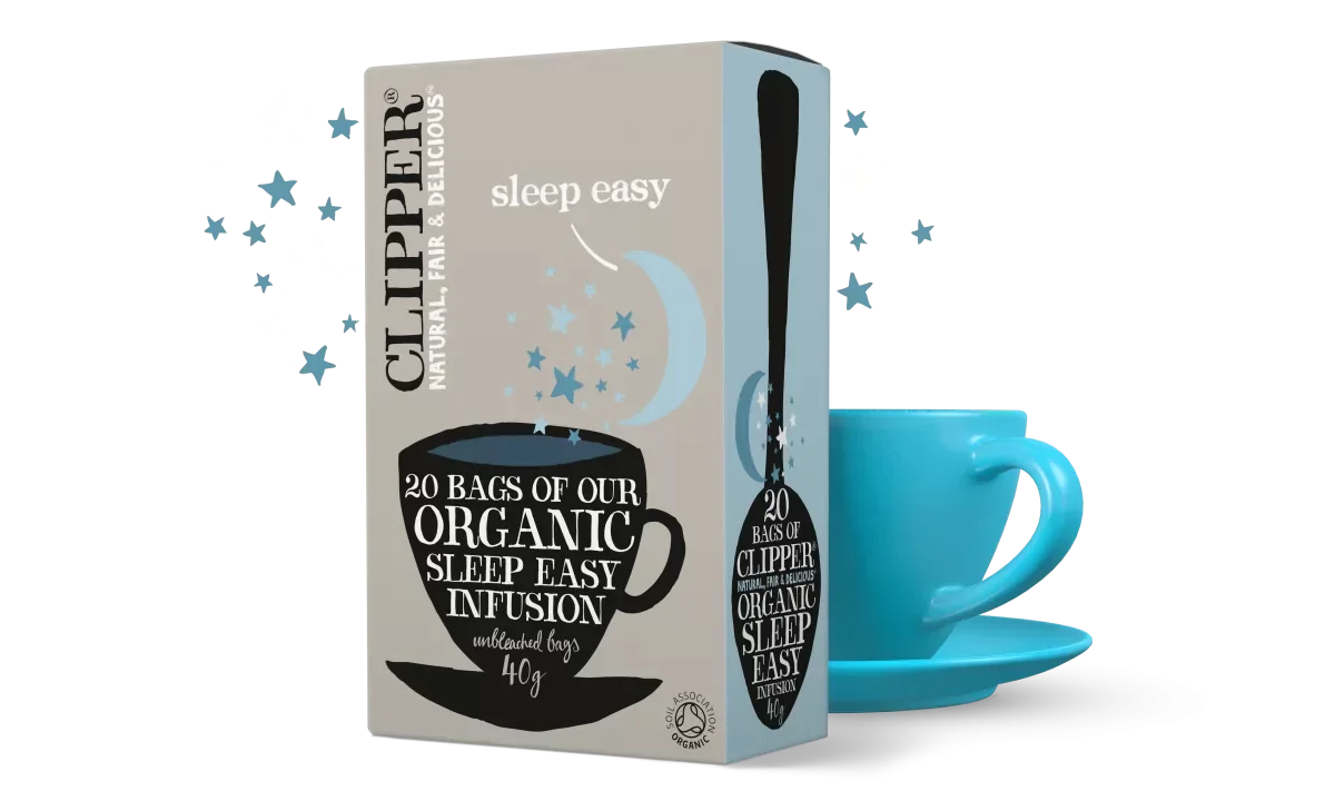 Organic Sleep Easy Infusion Tea - 20 bags - Clipper - Image 2