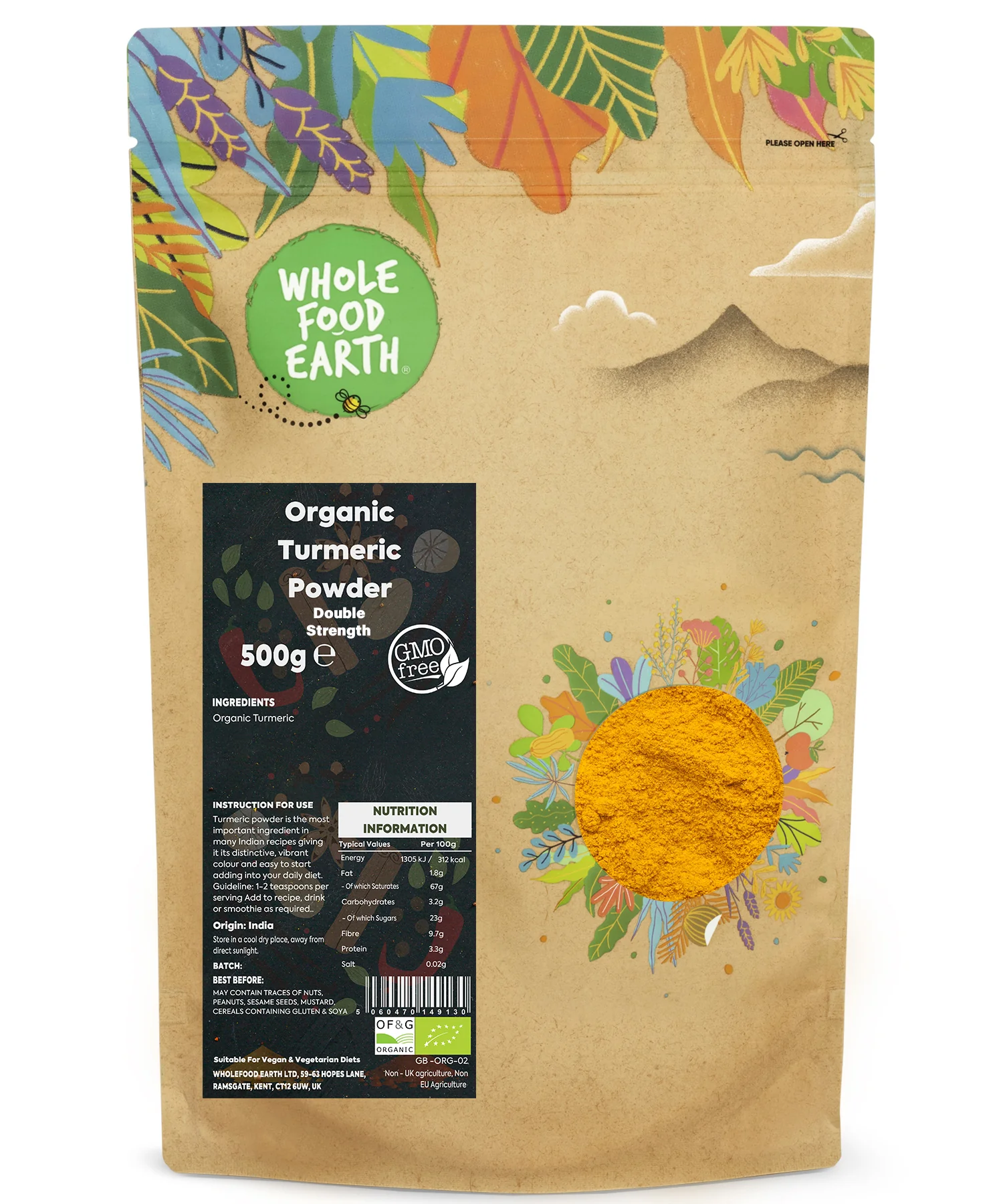 Organic Turmeric Powder Double Strength - Image 6