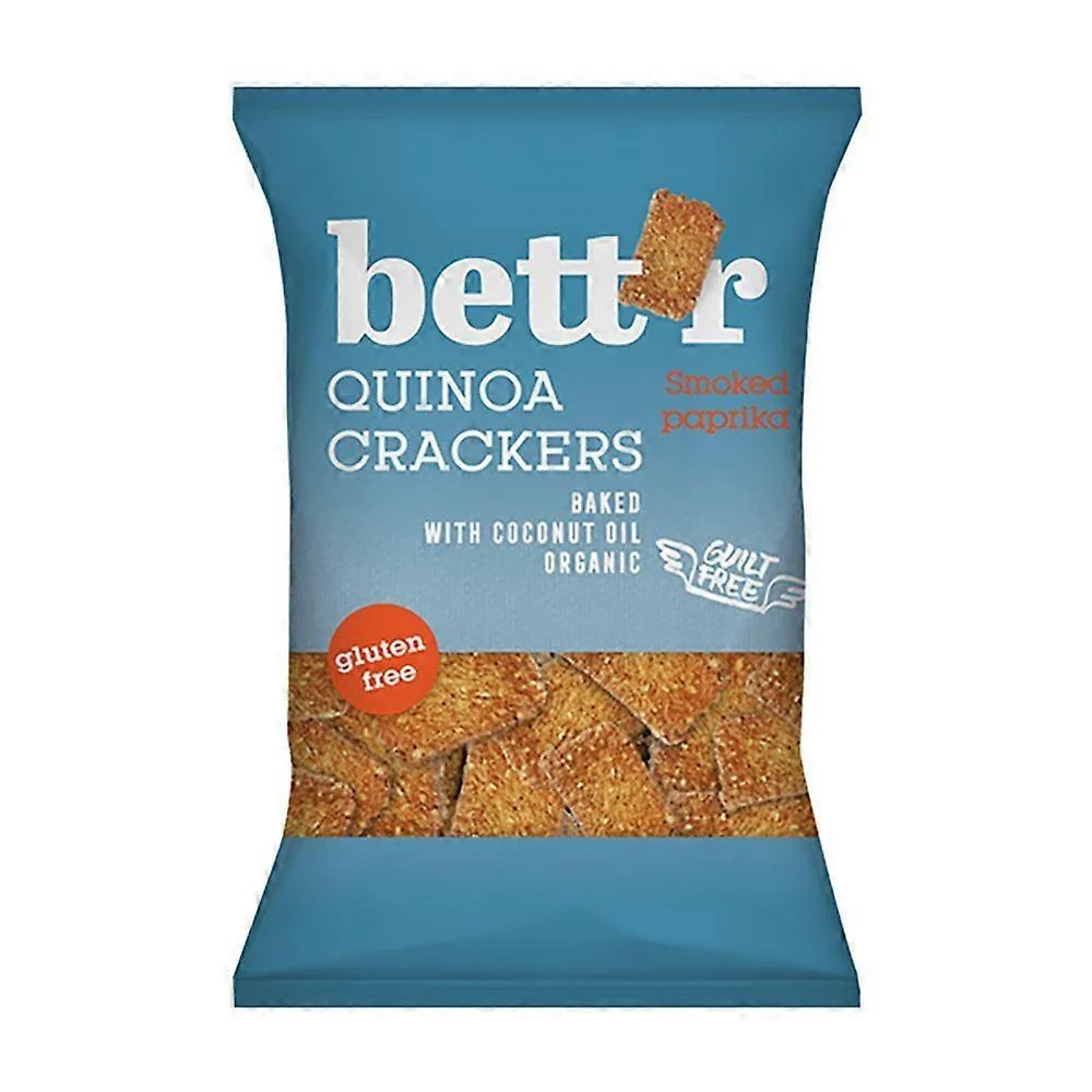 Quinoa Crackers Smoked Paprika - Bettr - 100g