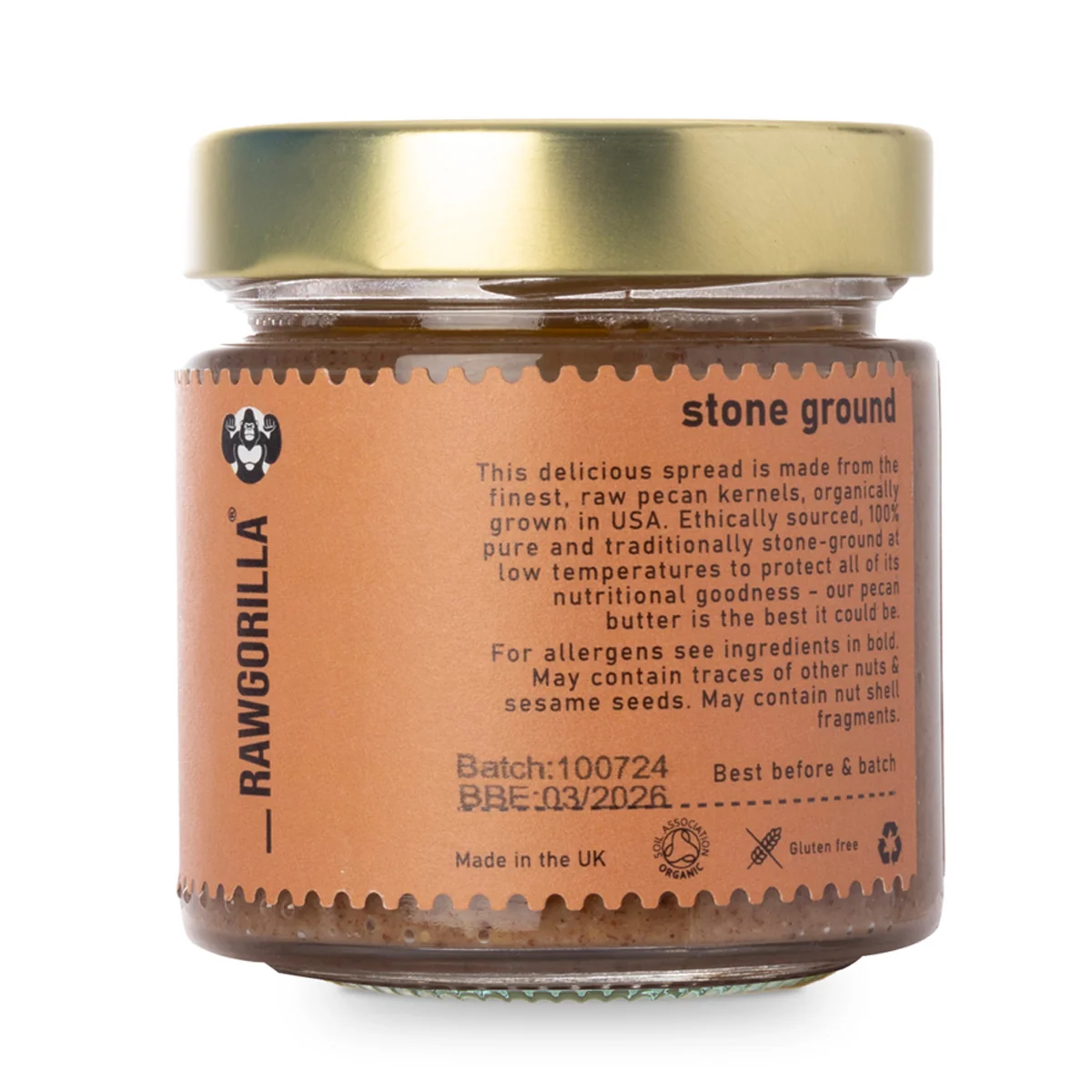 Raw Organic Pecan Butter - RAWGORILLA - Image 2