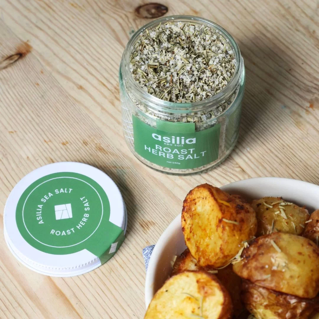 Roast Herb Salt - The Herby Blend - Asilia Salt - 140g - Image 2