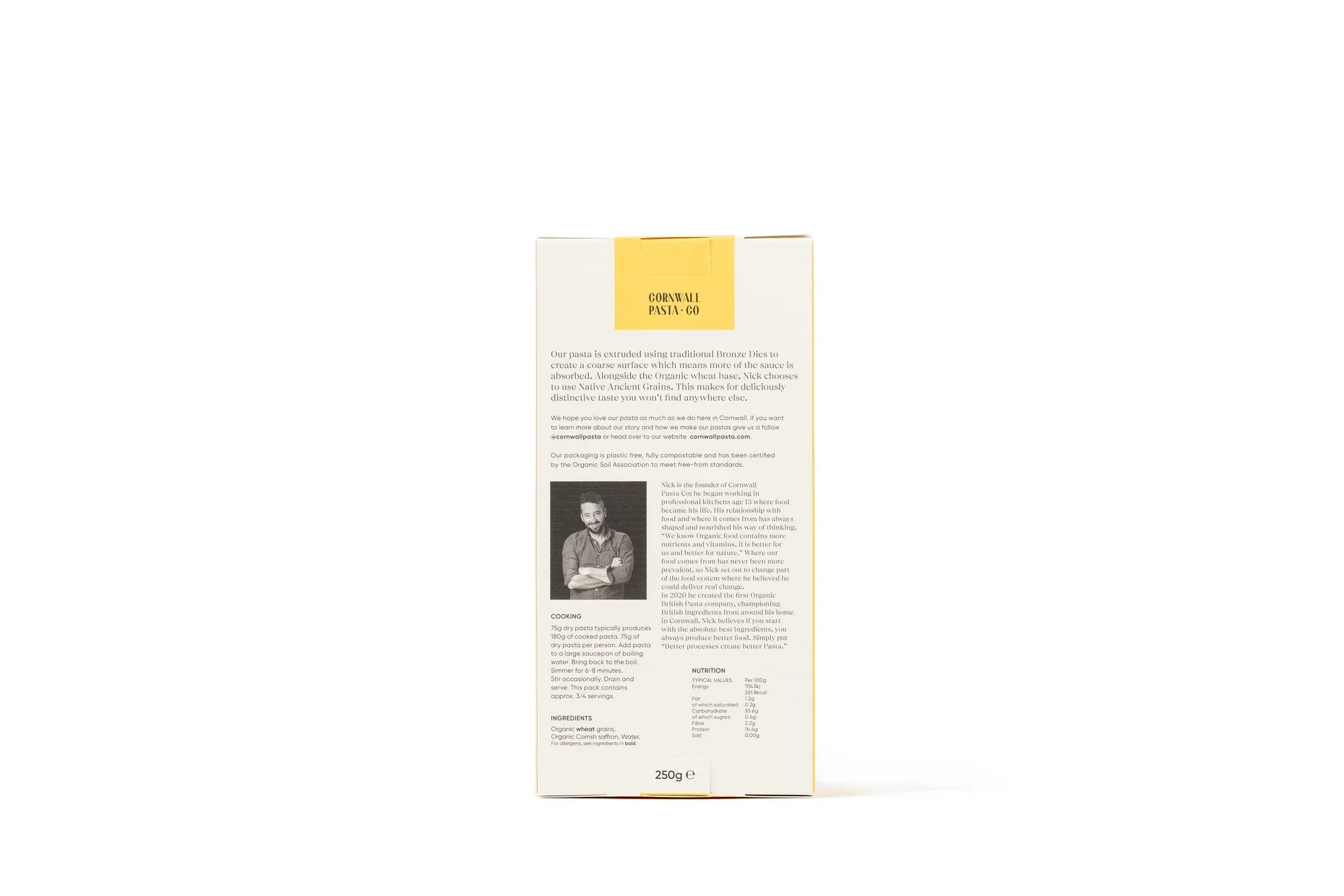 Saffron Ribbons 300g - Cornwall Pasta Co - 300g - Image 2