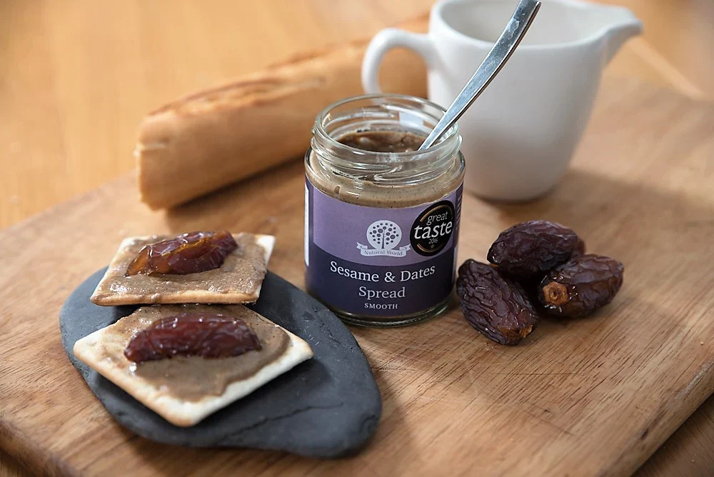 Sesame and Dates Spread - Nutural World - 170g - Image 2