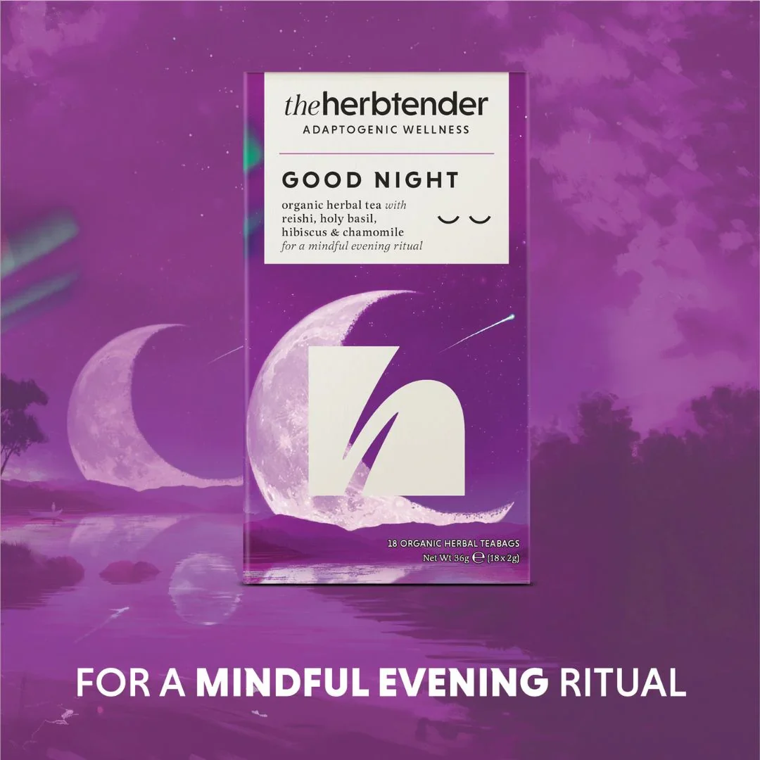 Organic Herbal Tea Good Night - The Herbtender - 18 Bags - Image 4