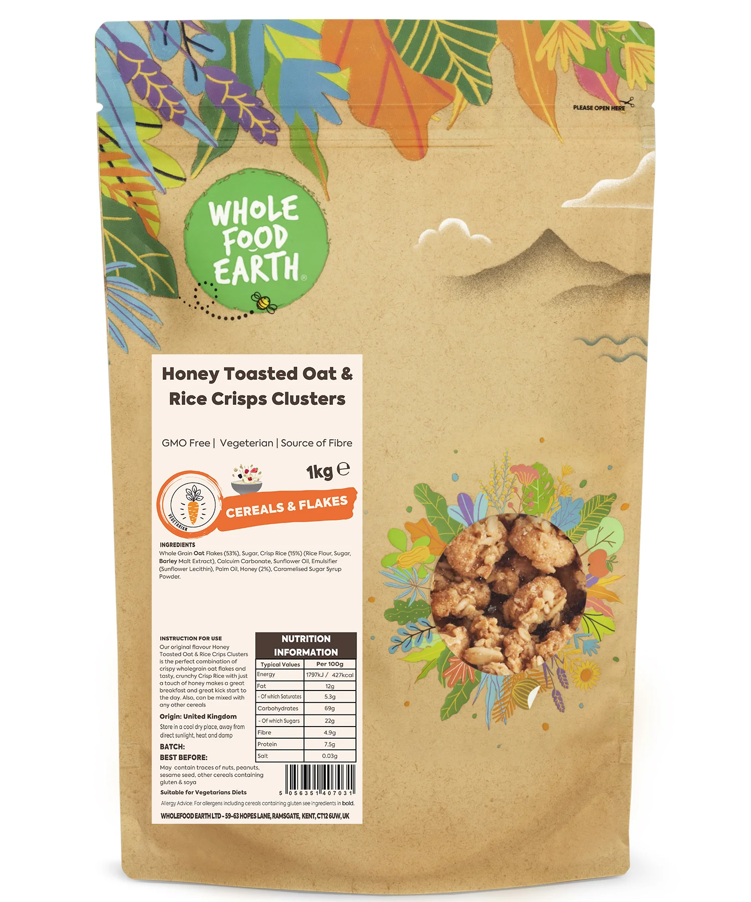 Honey Toasted Oat & Rice Crisps Clusters - Image 5