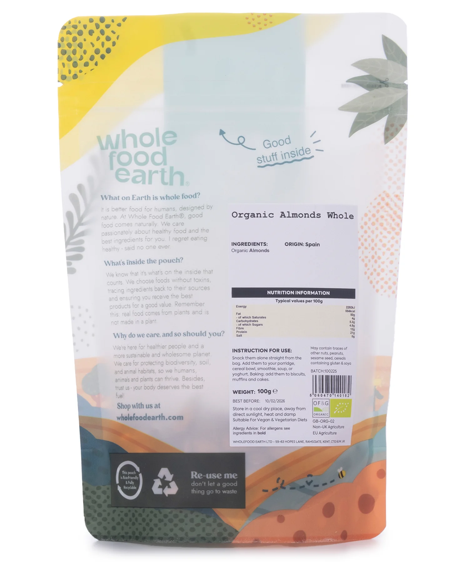 Organic Almonds Whole - Image 4
