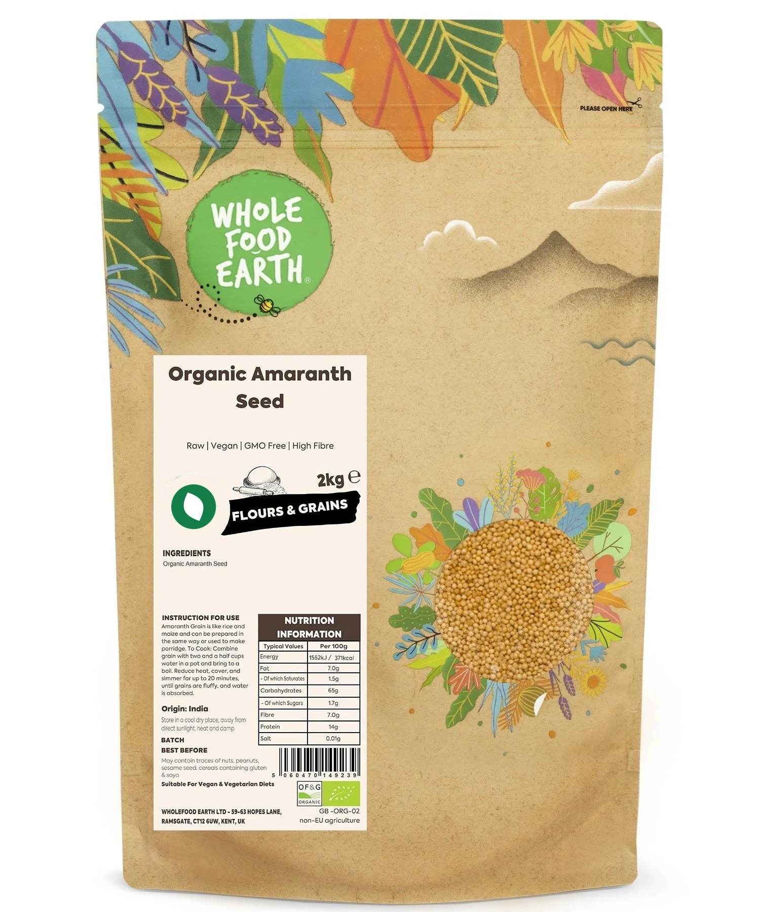 Organic Amaranth Seed - Image 7
